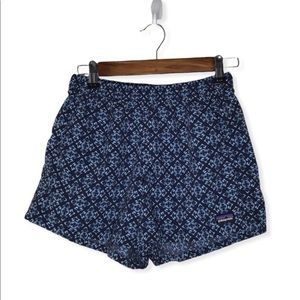 Blue Patagonia 5" Women’s Baggies - XS